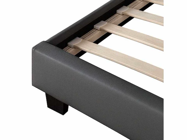 Bed van 160x200 cm met led-verlichting en lattenbodem - afbeelding 7 van  10