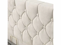 Bed van 180x200 met led-verlichting en bedstee - afbeelding 5 van  8