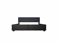 Bed van 180x200cm met led-verlichting en lattenbodem - afbeelding 4 van  7