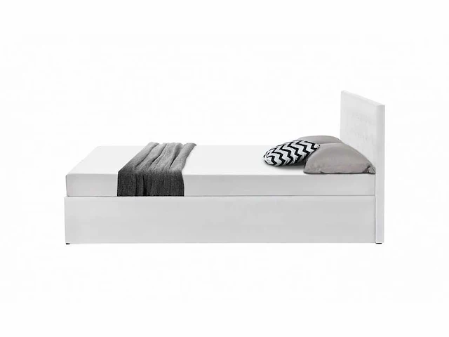 Bedborst 140x190 - pu wit - afbeelding 6 van  9