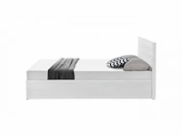 Bedborst 140x190 - pu wit - afbeelding 6 van  9