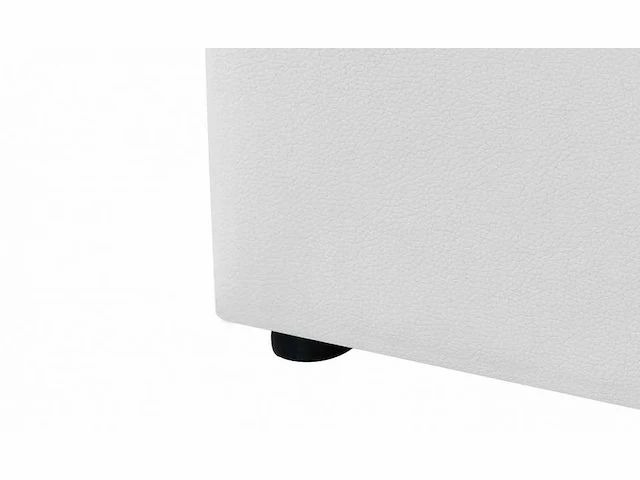 Bedborst 140x190 - pu wit - afbeelding 9 van  9