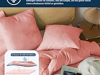 Beddengoedset 200x220cm roze - afbeelding 2 van  3