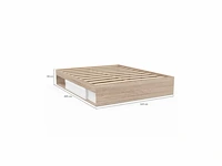 Bedframe 160 x200 met opbergruimte - afbeelding 7 van  10