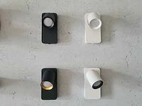 Bedlamp wandlamp gu10 armatuur draaibaar (10x) - afbeelding 3 van  4