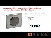 Bedrade schakelaar met de optie van een celiane-dimmer - afbeelding 1 van  1