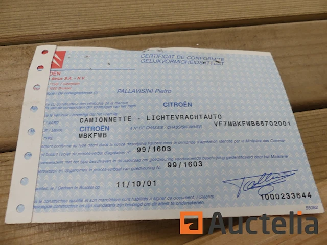 Bedrijfsvoertuig citroen berlingo (2001-122.164 km) - afbeelding 11 van  21