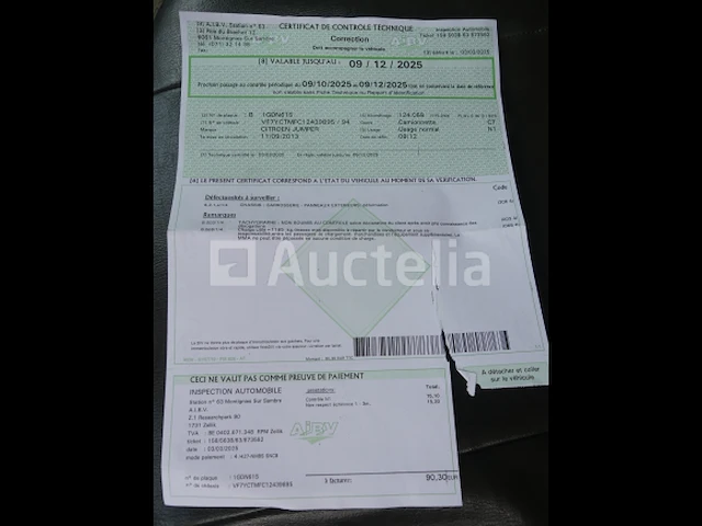 Bedrijfswagen citroën jumper (2013-126.464 km) - vin vf7yctmfc12439895 - afbeelding 25 van  32