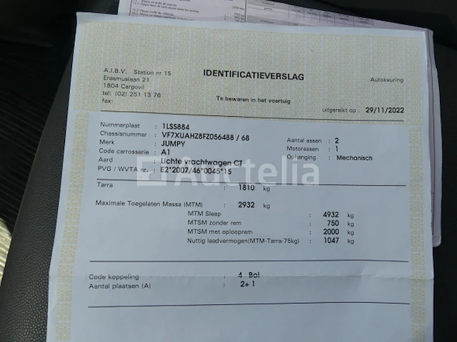 Bedrijfswagen citroën jumpy (2015-147.724 km) - vin vf7xuahz8fz056488 - afbeelding 19 van  29