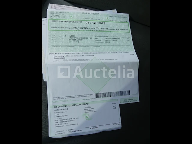 Bedrijfswagen citroën jumpy (2015-147.724 km) - vin vf7xuahz8fz056488 - afbeelding 20 van  29