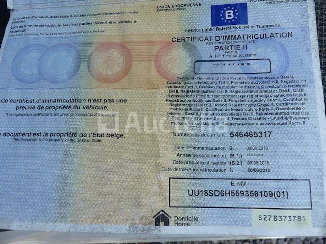 Bedrijfswagen dacia dokker (2018-151.162 km-vin:uu18sd6h559358109) - afbeelding 17 van  25