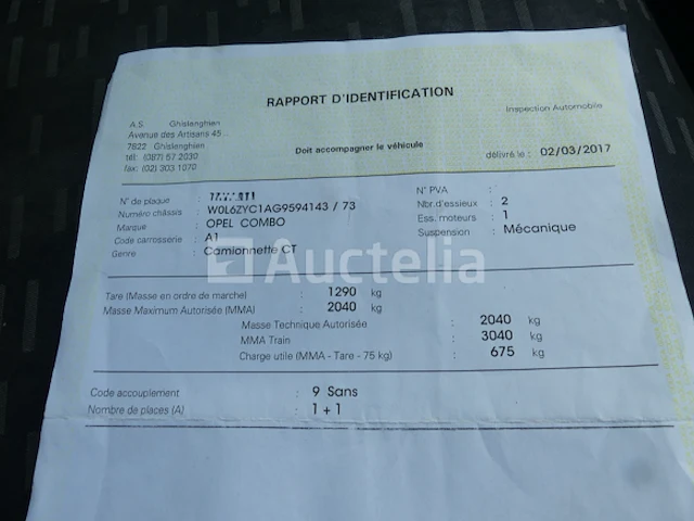 Bedrijfswagen opel combo (2017-182.639 km-vin:wol6zyc1ag9594143) - afbeelding 21 van  28
