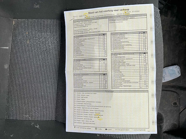 Bedrijfswagen peugeot boxer, 2013 - afbeelding 17 van  27