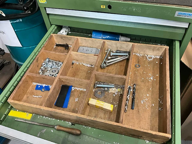 Bedrunka+hirth metalen gereedschapskast - afbeelding 11 van  15