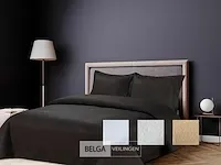 Bedsprei emsa 260 x 245 anti allergisch zwart + kussensloop - afbeelding 1 van  3