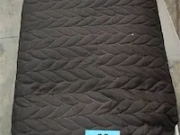 Bedsprei emsa 260 x 245 anti allergisch zwart + kussensloop - afbeelding 2 van  3