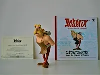 Beeld asterix #7 "hoefnix" + certificaat + boek - afbeelding 1 van  9