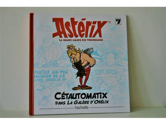 Beeld asterix #7 "hoefnix" + certificaat + boek - afbeelding 9 van  9