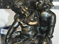 Beeld bronze look 70cm hoog - afbeelding 2 van  4