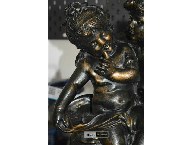 Beeld bronze look 70cm hoog - afbeelding 3 van  4