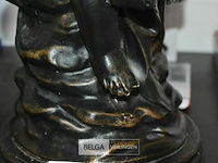 Beeld bronze look 70cm hoog - afbeelding 4 van  4