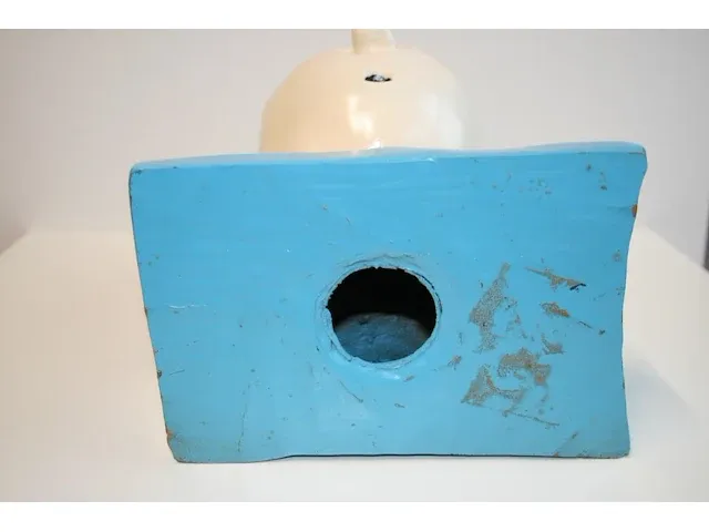 Beeld buste kuifje - blauw - 20 x 33 cm - afbeelding 9 van  9