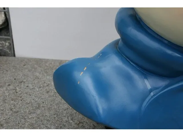 Beeld buste kuifje - blauwe lotus - 22 x 35 x 53 cm - afbeelding 11 van  11