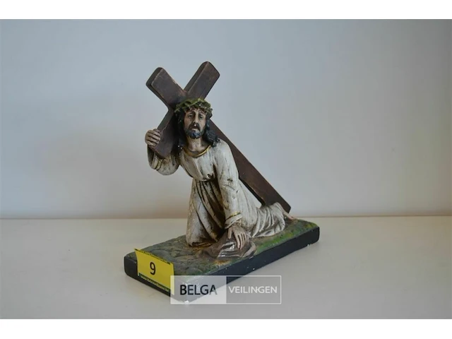 Beeld jezus lijdensweg h=26,5 cm - afbeelding 2 van  5