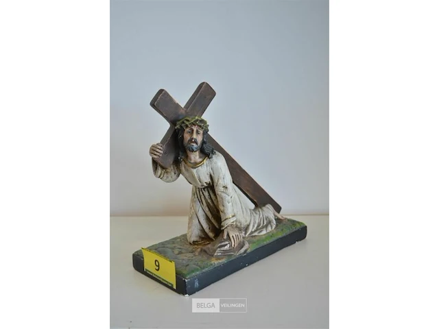 Beeld jezus lijdensweg h=26,5 cm - afbeelding 3 van  5