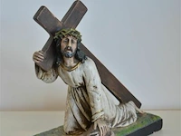 Beeld jezus lijdensweg h=26,5 cm - afbeelding 3 van  5