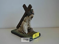 Beeld jezus lijdensweg h=26,5 cm - afbeelding 4 van  5