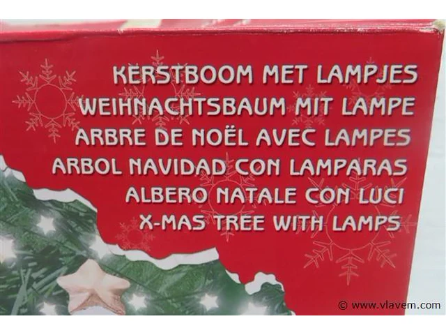 Beeld kerstboom met lampjes - afbeelding 3 van  3