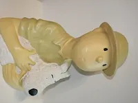 Beeld kuifje en bobbie in afrika - 33 x 46 cm - afbeelding 8 van  10