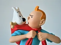 Beeld "kuifje en bobbie in rugzak" - afbeelding 8 van  9