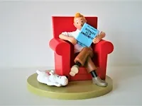 Beeld "kuifje en bobbie in zetel" - afbeelding 1 van  9
