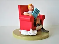 Beeld "kuifje en bobbie in zetel" - afbeelding 3 van  9