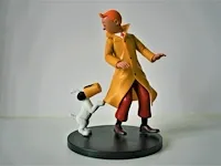 Beeld "kuifje en bobbie met blik" - afbeelding 2 van  8