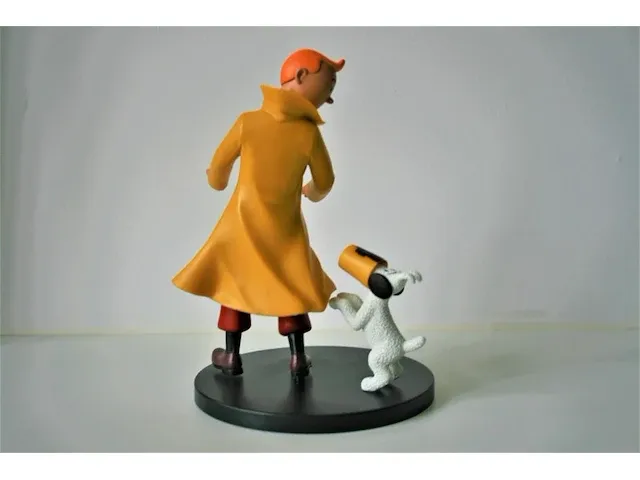 Beeld "kuifje en bobbie met blik" - afbeelding 5 van  8
