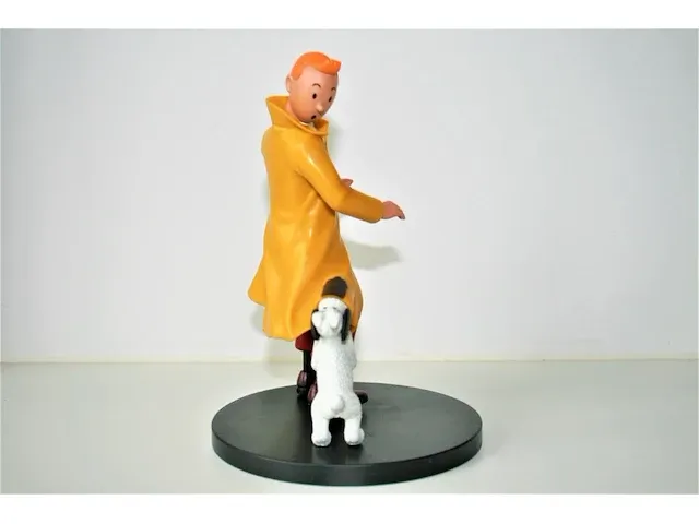 Beeld "kuifje en bobbie met blik" - afbeelding 6 van  8