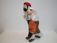 Beeld kuifje en haddock in de woestijn - 19 x 30 cm - afbeelding 6 van  9