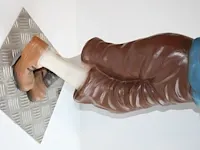 Beeld kuifje met cola - 28 x 85 cm - afbeelding 5 van  13