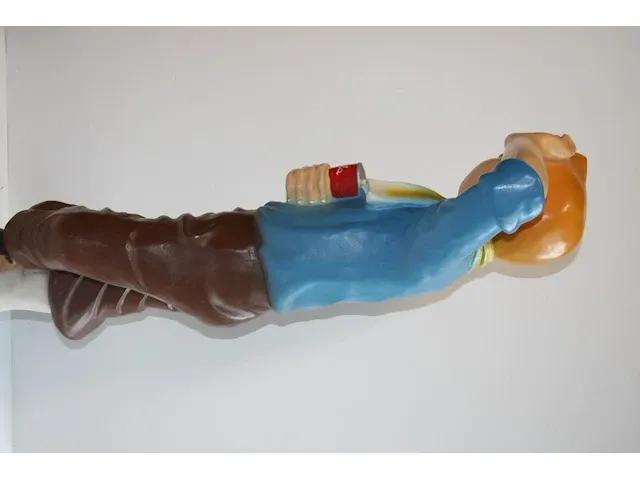 Beeld kuifje met cola - 28 x 85 cm - afbeelding 11 van  13