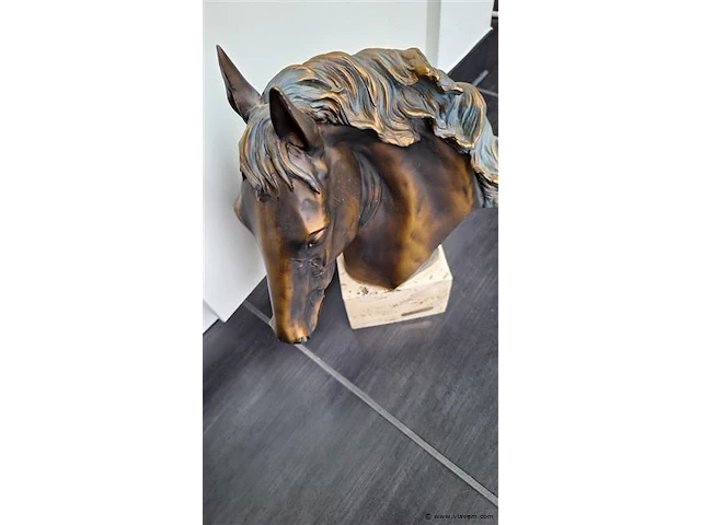 Beeld paard gesigneerd - afbeelding 3 van  6