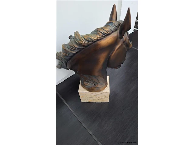Beeld paard gesigneerd - afbeelding 5 van  6
