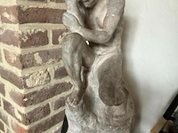Beeldje "de denker" - afbeelding 1 van  2