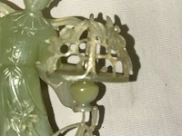 Beeldje in jade snijwerk - afbeelding 3 van  4