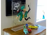 Beeldje professor zonnebloem ' hop! ' - saint emett - afbeelding 3 van  6