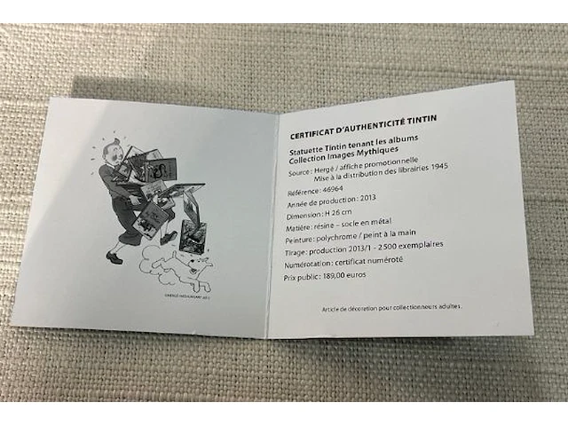 Beeldje tintin albums - afbeelding 5 van  6