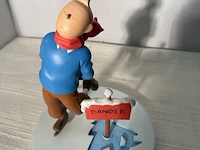 Beeldje tintin & bobby danger/ijs - afbeelding 2 van  6