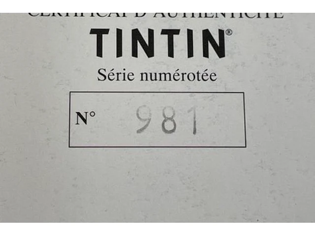 Beeldje tintin & bobby gymnastiek - afbeelding 5 van  5